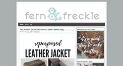 Desktop Screenshot of fernandfreckle.com